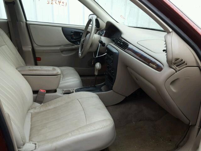 1G1NE52J02M727900 - 2002 CHEVROLET MALIBU LS მუქწითელი ფოტო 5