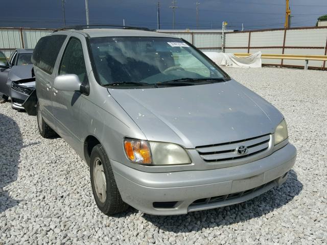 4T3ZF13C42U491186 - 2002 TOYOTA SIENNA LE SILVER photo 1