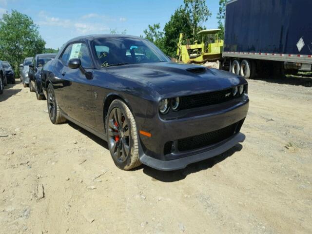 2C3CDZC96HH508484 - 2017 DODGE CHALLENGER BLUE photo 1