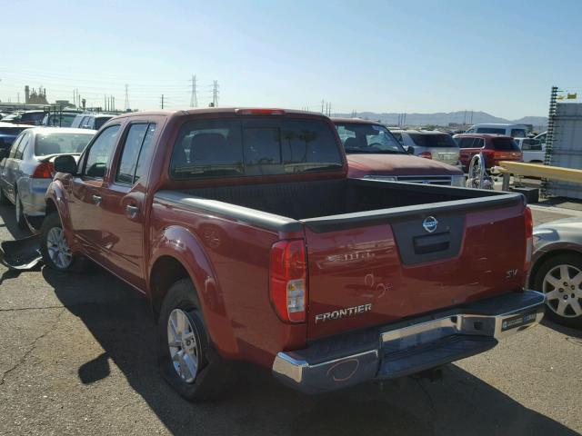 1N6AD0ER7FN767479 - 2015 NISSAN FRONTIER S RED photo 3