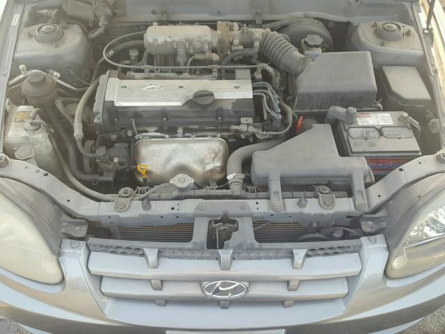 KMHCG35CX5U335744 - 2005 HYUNDAI ACCENT GS GRAY photo 7