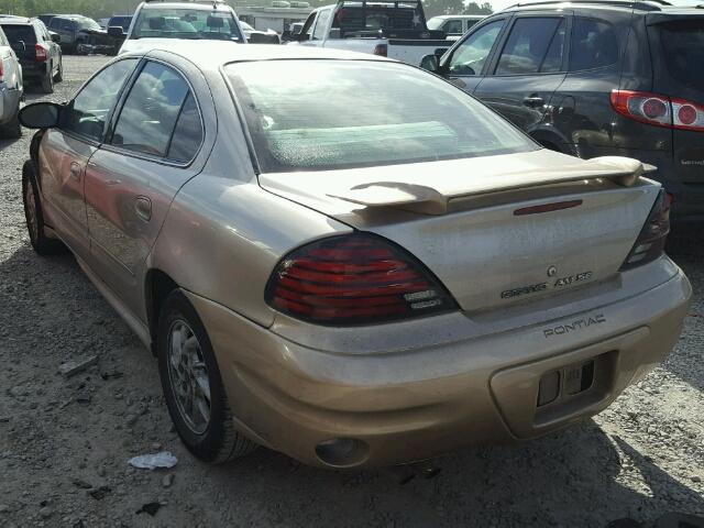 1G2NF52E94M556191 - 2004 PONTIAC GRAND AM S Qızıl foto 3