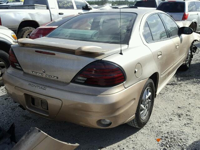 1G2NF52E94M556191 - 2004 PONTIAC GRAND AM S Qızıl foto 4