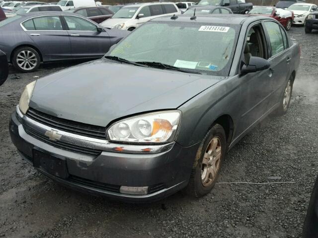 1G1ZU54824F131340 - 2004 CHEVROLET MALIBU LT GRAY photo 2