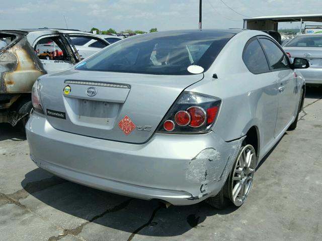 JTKDE3B77A0310638 - 2010 TOYOTA SCION TC 银色 照片 4