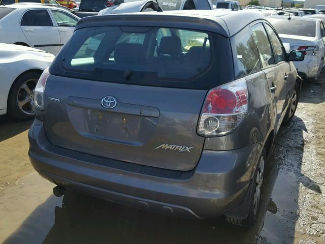 2T1KR32E67C643817 - 2007 TOYOTA COROLLA MA GRAY photo 4