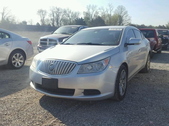 1G4GA5EDXBF128276 - 2011 BUICK LACROSSE C SILVER photo 2