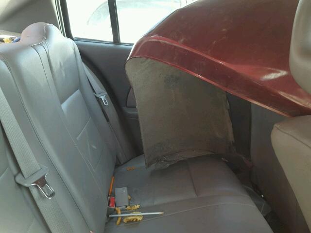 1G8AL55F46Z123742 - 2006 SATURN ION LEVEL MAROON photo 6