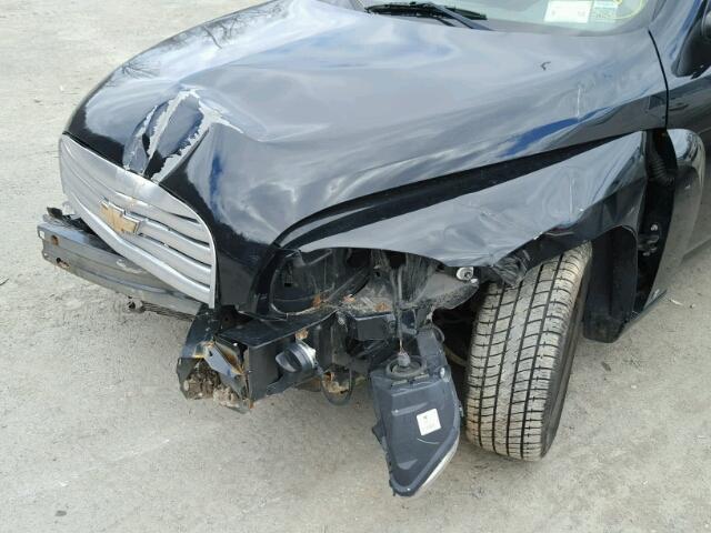 3GNDA13D17S632065 - 2007 CHEVROLET HHR LS BLACK photo 9