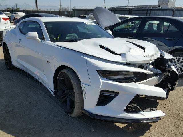 1G1FH1R70H0176642 - 2017 CHEVROLET CAMARO SS WHITE photo 1