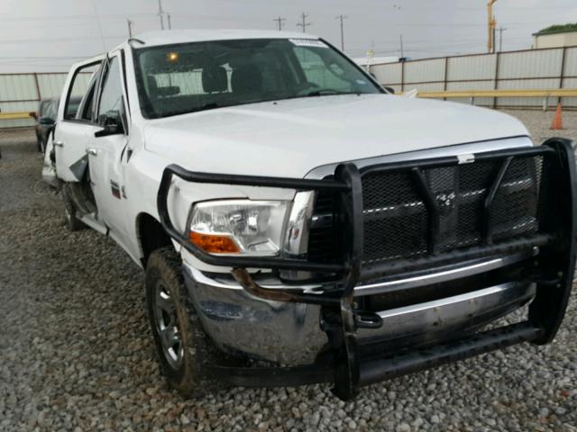 3C6UD5JL4CG145089 - 2012 DODGE RAM 2500 S WHITE photo 1