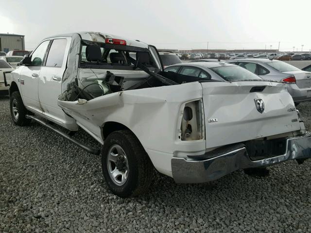 3C6UD5JL4CG145089 - 2012 DODGE RAM 2500 S WHITE photo 3