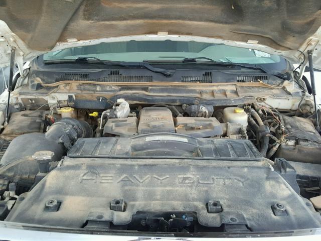 3C6UD5JL4CG145089 - 2012 DODGE RAM 2500 S WHITE photo 7