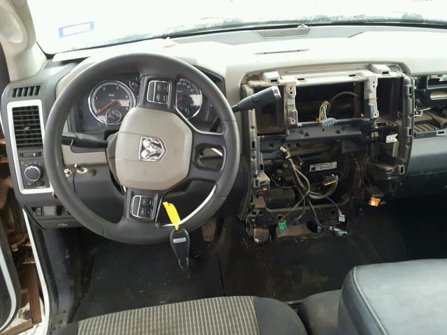 3C6UD5JL4CG145089 - 2012 DODGE RAM 2500 S WHITE photo 9