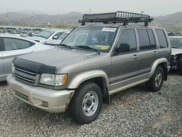 JACDJ58X917J08024 - 2001 ISUZU TROOPER S SILVER photo 2