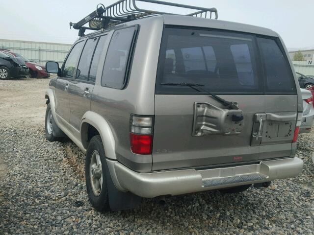 JACDJ58X917J08024 - 2001 ISUZU TROOPER S SILVER photo 3