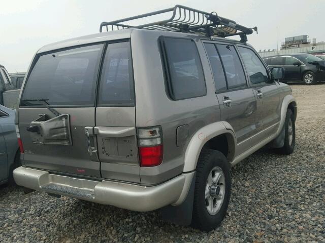 JACDJ58X917J08024 - 2001 ISUZU TROOPER S SILVER photo 4