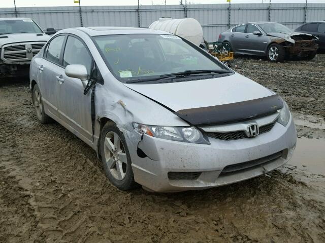 2HGFA1F65BH002626 - 2011 HONDA CIVIC LX-S SILVER photo 1