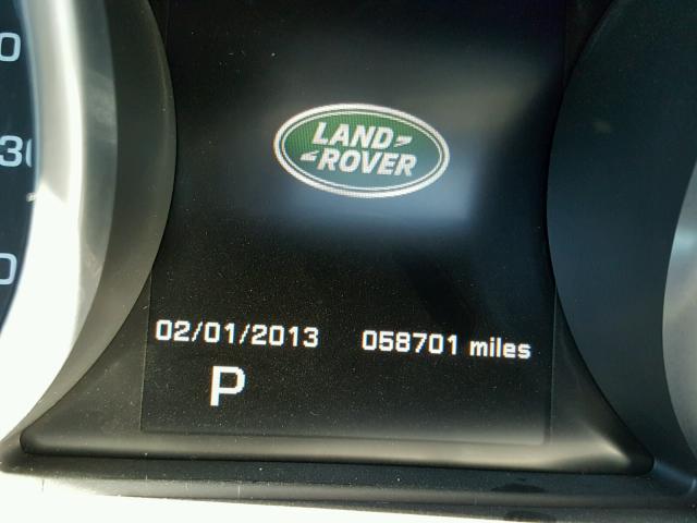 SALWG2WFXEA357192 - 2014 LAND ROVER RANGE ROVE BLACK photo 8