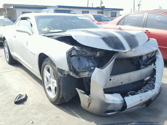 2G1FC1EV3A9104283 - 2010 CHEVROLET CAMARO LT SILVER photo 1