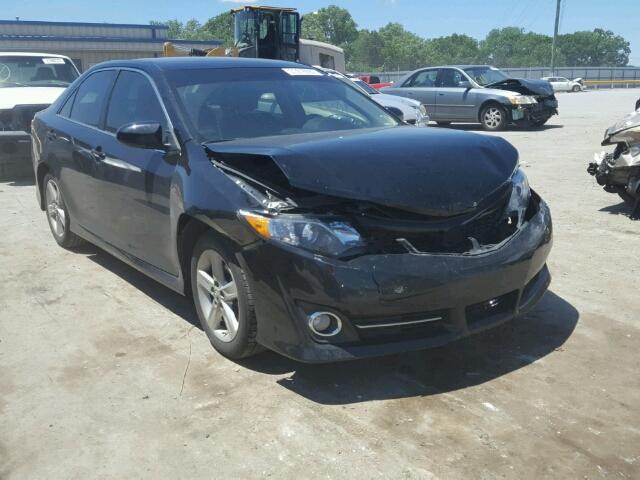 4T1BF1FKXEU379042 - 2014 TOYOTA CAMRY BLACK photo 1