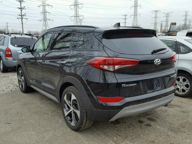 KM8J3CA28HU276066 - 2017 HYUNDAI TUCSON LIM BLACK photo 3