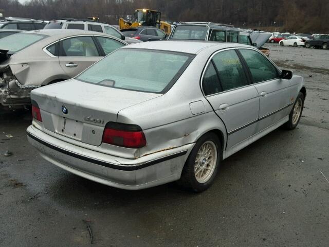 WBADM6338XBY23592 - 1999 BMW 528 I AUTO SILVER photo 4