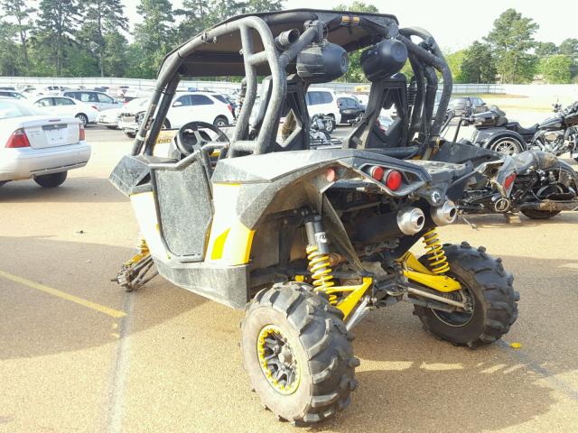 3JBPXLP18DJ000491 - 2013 CAN-AM MAVERICK 1 YELLOW photo 3