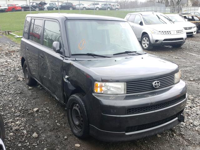 JTLKT324164080030 - 2006 TOYOTA SCION XB BLACK photo 1