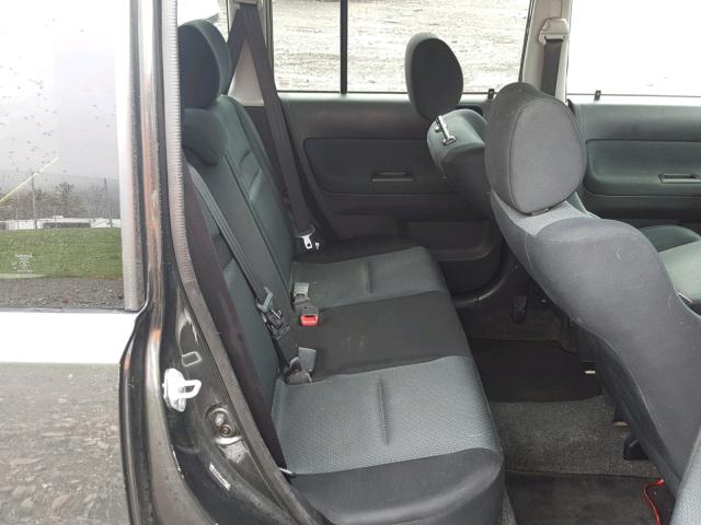JTLKT324164080030 - 2006 TOYOTA SCION XB BLACK photo 6