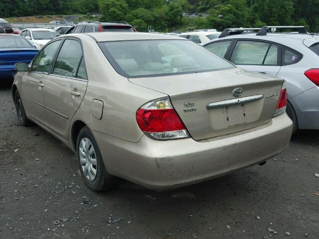4T1BE30K96U155687 - 2006 TOYOTA CAMRY LE ბეჟი ფოტო 3