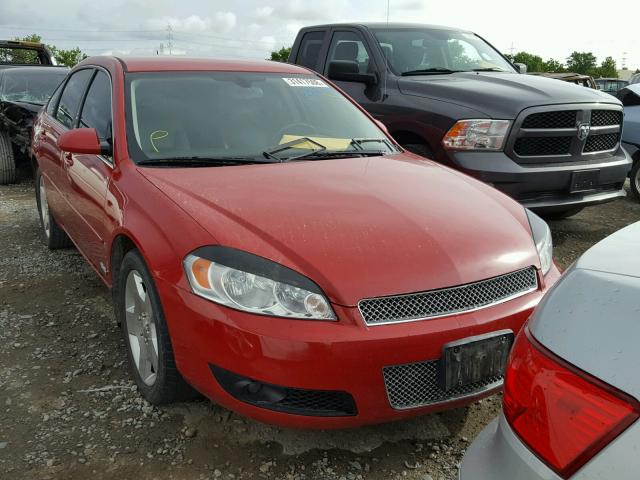 2G1WD58C289125988 - 2008 CHEVROLET IMPALA SUP RED photo 1