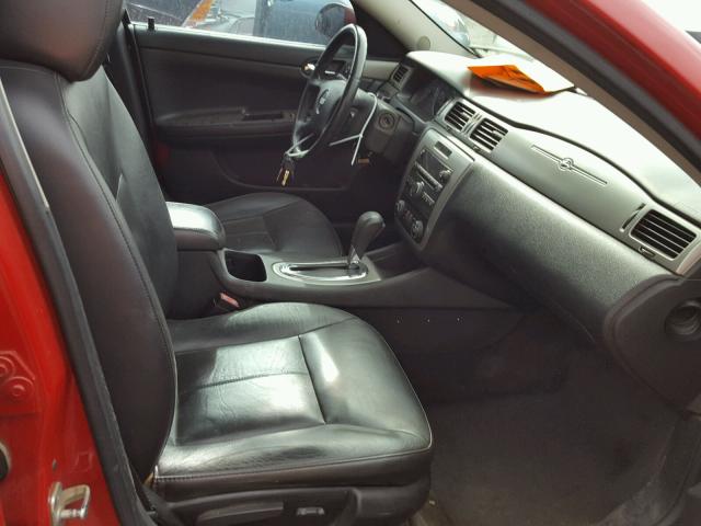 2G1WD58C289125988 - 2008 CHEVROLET IMPALA SUP 红色 照片 5