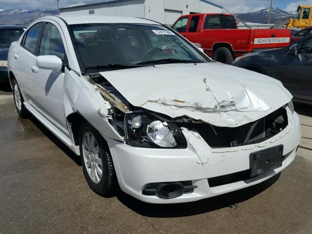 4A32B2FF8AE005734 - 2010 MITSUBISHI GALANT FE WHITE photo 1