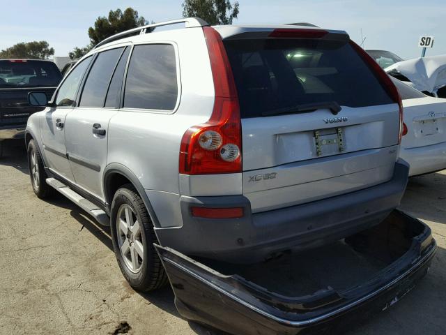YV4CZ592X61269403 - 2006 VOLVO XC90 SILVER photo 3