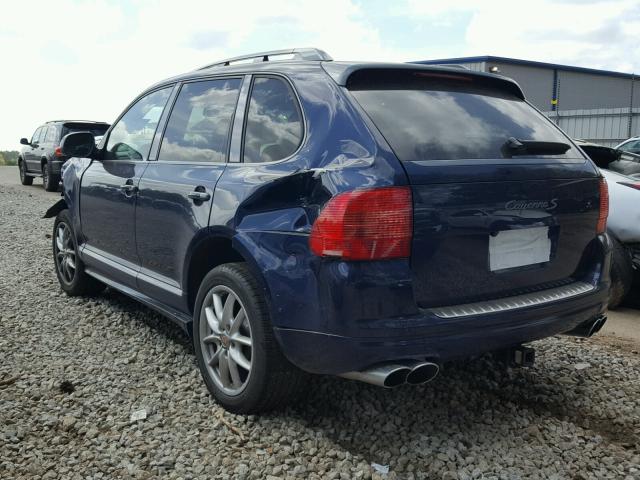 WP1AB29PX6LA68208 - 2006 PORSCHE CAYENNE S BLUE photo 3