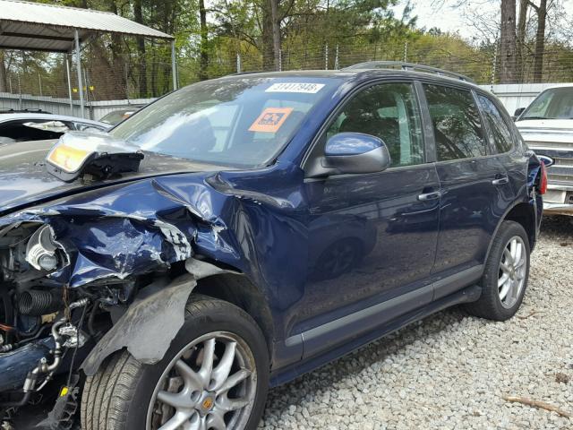 WP1AB29PX6LA68208 - 2006 PORSCHE CAYENNE S BLUE photo 9