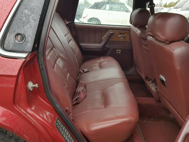 1G4AG55M2T6475087 - 1996 BUICK CENTURY SP MAROON photo 6