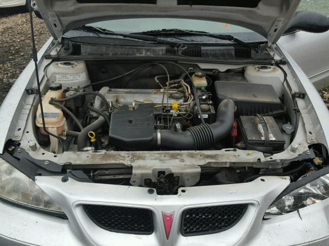 1G2NE52F74M564205 - 2004 PONTIAC GRAND AM S Gümüş foto 7