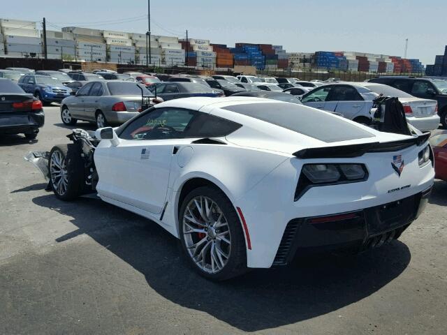 1G1YU2D63G5608442 - 2016 CHEVROLET CORVETTE 3 WHITE photo 3