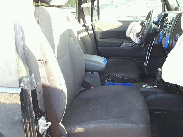 1C4AJWAG7EL259459 - 2014 JEEP WRANGLER S BLACK photo 5