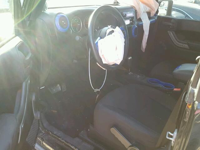 1C4AJWAG7EL259459 - 2014 JEEP WRANGLER S BLACK photo 9