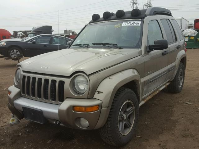 1J4GL38K54W119804 - 2004 JEEP LIBERTY RE GOLD photo 2