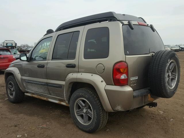 1J4GL38K54W119804 - 2004 JEEP LIBERTY RE GOLD photo 3