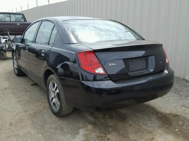 1G8AL52F35Z105865 - 2005 SATURN ION LEVEL შავი ფოტო 3