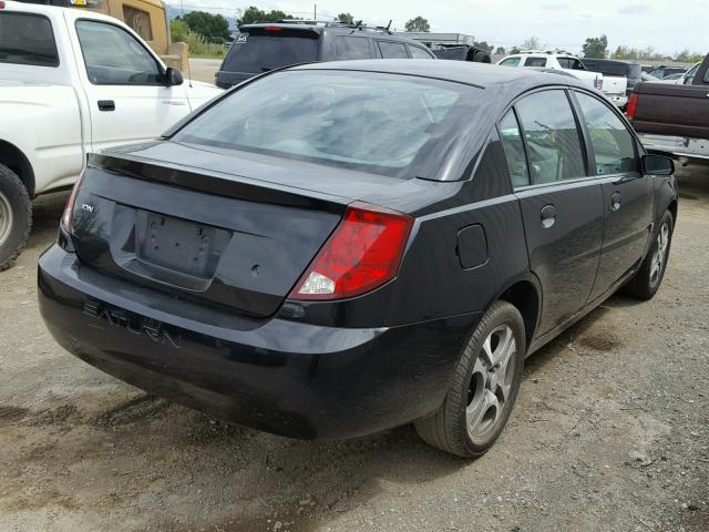 1G8AL52F35Z105865 - 2005 SATURN ION LEVEL შავი ფოტო 4