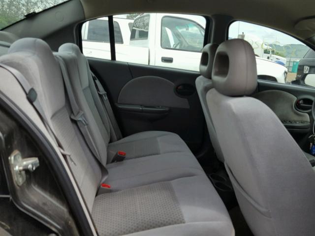 1G8AL52F35Z105865 - 2005 SATURN ION LEVEL შავი ფოტო 6