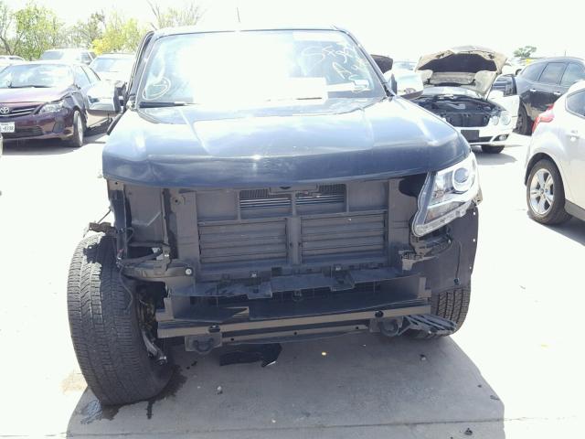 1GCGTCE35G1245519 - 2016 CHEVROLET COLORADO L BLACK photo 9