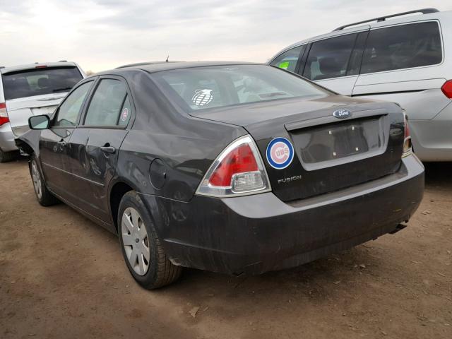 3FAFP06Z36R232702 - 2006 FORD FUSION S CHARCOAL photo 3