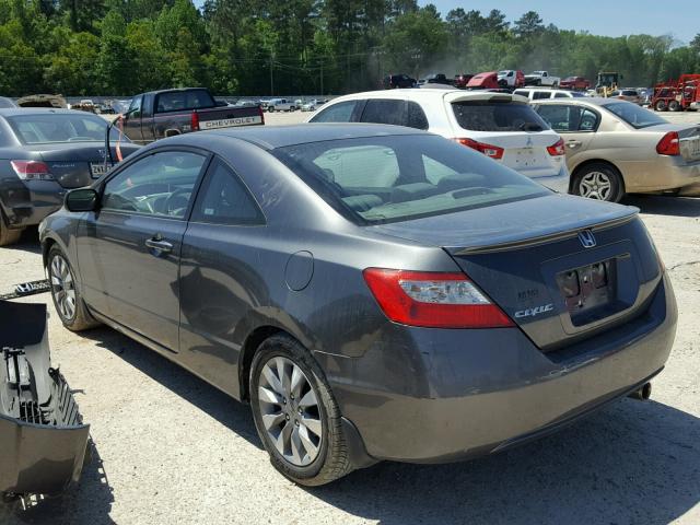 2HGFG12979H538910 - 2009 HONDA CIVIC EXL GRAY photo 3